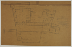 216850 Plattegrond van het Anatomisch Instituut met Zoölogisch museum en laboratorium (voormalige Statenkamer, ...